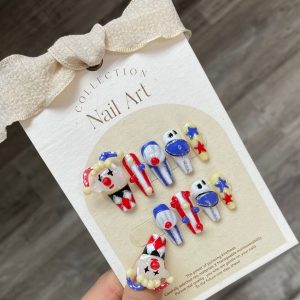 841-850 Stylish Press-on Stiletto N...